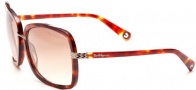 True Religion Natalie Sunglasses Sunglasses - Tortoise W/ Brown Gradient Lens