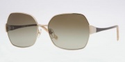 Anne Klein AK4130 Sunglasses Sunglasses - 353/64 Light Gold / Brown Gradient