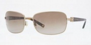 Anne Klein AK4133 Sunglasses Sunglasses - 372/64 Satin gold / Khaki Gradient