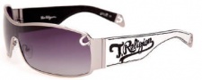 True Religion Dylan Sunglasses Sunglasses - White Gunmetal