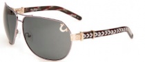 True Religion Dakota Sunglasses Sunglasses - Gunmetal Satin Grey