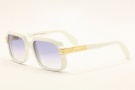Cazal Legends 607 Eyeglasses Eyeglasses - 180 White / Blue Matte