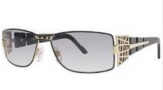 Cazal 9020 Sunglasses Sunglasses - 001 Black Gold / Grey Gradient Lens