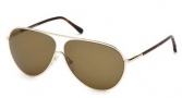 Tom Ford FT0204 Cecillio Sunglasses Sunglasses - 28J Shiny Rose Gold / Roviex
