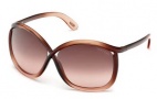Tom Ford FT0201 Charlie Sunglasses Sunglasses - 50F Dark Brown / Gradient Brown