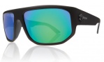 Electric BPM Sunglasses Sunglasses - Matte Black / Grey Green Chrome Lens