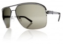 Electric Vegus Sunglasses Sunglasses - Platinum Black / Grey Silver Chrome Lens 