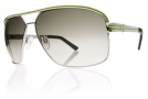 Electric Vegus Sunglasses Sunglasses - Platinum Green / Grey Silver Chrome Lens 