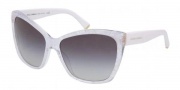 Dolce & Gabbana DG4111M Sunglasses Sunglasses - 18968G White Lace Gray Gradient