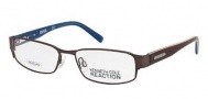 Kenneth Cole Reaction KC0716 Eyeglasses Eyeglasses - 048 Shiny Dark Brown