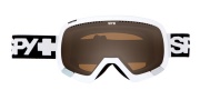 Spy Optic Platoon Goggles - Bronze Lenses Goggles - White / Bronze