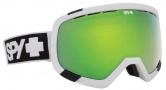 Spy Optic Platoon Goggles Goggles - Matte White / Bronze with Green Spectra +  Blue Contact