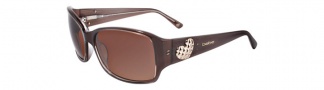 Bebe BB7036 Sunglasses Sunglasses - Smoked Topaz / Brown Gradient