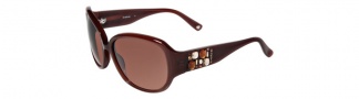 Bebe BE7028 Sunglasses Sunglasses - Smoked Topaz / Brown Gradient