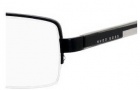 Hugo Boss 0253 Eyeglasses Eyeglasses - 0PV7 Black Crystal Gray 
