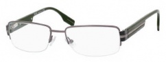 Hugo Boss 0259 Eyeglasses Eyeglasses - 0EN3 Dark Ruthenium Green