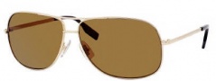 Hugo Boss 0395/P/S Sunglasses Sunglasses - 0J5G Gold (VW Brown Polarized Lens)