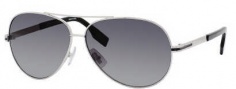Hugo Boss 0397/P/S Sunglasses Sunglasses - 0TWR Palladium Black (WJ Gray SHPolarized Lens)