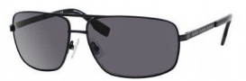 Hugo Boss 0424/P/S Sunglasses Sunglasses - 0003 Matte Black (RA Gray Polarized Lens)