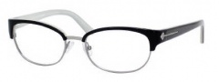 Juicy Couture Juicy 103 Eyeglasses Eyeglasses - 0DK1 Black Ivory Pearl