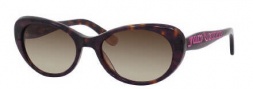 Juicy Couture Juicy 506/S Sunglasses Sunglasses - 0086 Dark Havana (Y6 Brown Gradient Lens)