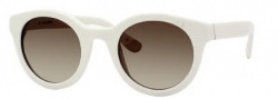 Juicy Couture Juicy 508/S Sunglasses Sunglasses - 0EG8 Ivory (Y6 Brown Gradient Lens)