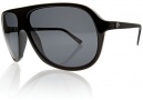Electric Hoodlum Sunglasses Sunglasses - Gloss Black / Grey Lens