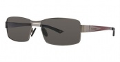 Columbia Hudson 100 Sunglasses Sunglasses - 01 Medium Gunmetal / Intense Red