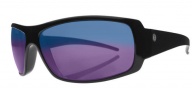 Electric Charge Sunglasses Sunglasses - Gloss Black / Blue Polarized Level 11