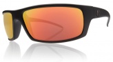 Electric Technician Sunglasses Sunglasses - Matte Black / Grey Fire Chrome Lens