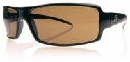Electric EC DC Sunglasses Sunglasses - Gloss Black / Bronze Poly Polarized Level I