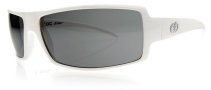 Electric EC DC Sunglasses Sunglasses - Gloss White / Grey Lens