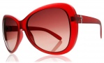 Electric Magenta Sunglasses Sunglasses - Gloss White / Grey Gradient Lens