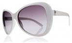 Electric Magenta Sunglasses Sunglasses - Black Splatter / Grey Gradient Lens