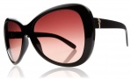 Electric Magenta Sunglasses Sunglasses - Gloss Black / Brown Gradient Lens