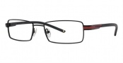 Columbia Silver Falls 100 Eyeglasses Eyeglasses - 01 Black / Red