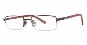Columbia Raven Eyeglasses Eyeglasses - 01 Brown / Heatwave Orange