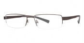 Columbia Big Horn Eyeglasses Eyeglasses - 03 Semi Matte Med Brown / Brown Tank 