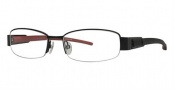 Columbia South Peak Eyeglasses Eyeglasses - 01 Black / Red