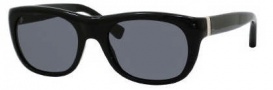 Yves Saint Laurent 2304/S Sunglasses Sunglasses - 0807 Black / T9 Smoke Gray Lens