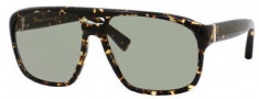 Yves Saint Laurent 2317/S Sunglasses Sunglasses - 0IL5 Havana Spotted / DJ Green Lens