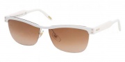 Ralph by Ralph Lauren RA4070 Sunglasses Sunglasses - 105/13 White / Brown Gradient
