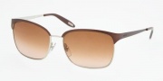 Ralph by Ralph Lauren RA4072 Sunglasses Sunglasses - 338/13 Cocoa Silver / Brown Gradient