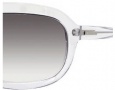 Yves Saint Laurent 6188/S Sunglasses Sunglasses - 0900 Crystal / 29 Gray Gradietn Lens