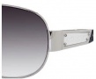 Marc Jacobs 125/U/S Sunglasses Sunglasses - 0VUS Ruthenium / Ice Black Marble (MO Gray Gradient Aqua Lens)