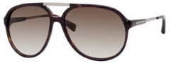 Marc Jacobs 327/S Sunglasses Sunglasses - 0086 Dark Havana (JS Gray Gradient Lens)