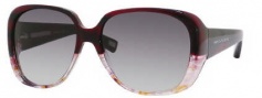 Marc Jacobs 362/S Sunglasses Sunglasses - 0l34 Burgundy Spotted Marble (BD Dark Gray Gradient Lens)