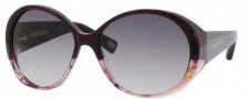 Marc Jacobs 363/S Sunglasses Sunglasses - 0l34 Burgundy Spotted Marble (BD Dark Gray Gradient Lens)