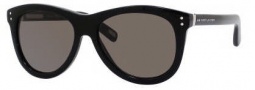 Marc Jacobs 383/S Sunglasses Sunglasses - 0807 Black (NR Brown Gray Lens)