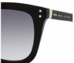 Marc Jacobs 384/S Sunglasses Sunglasses - 0807 Black (JJ Gray Gradient Lens)